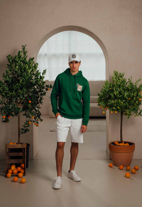 GREEN HOODIE