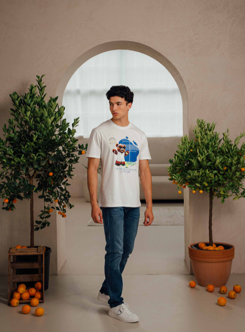 WHITE SHORTSLEEVE TSHIRT