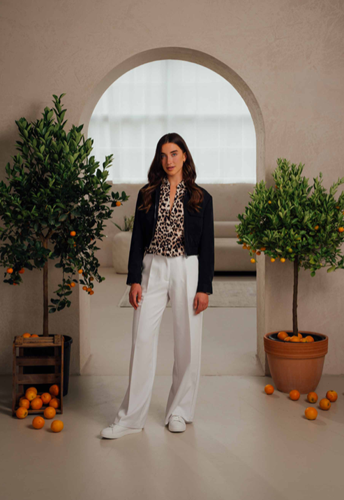 FEMALE JACKET, BLOUSE AND PANT TROUSER